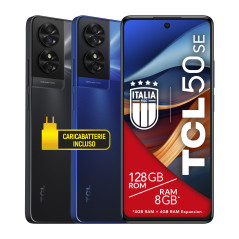 TCL 50 SE 17,2 cm (6.78") Doppia SIM Android 14 4G USB tipo-C 4 GB 128 GB 5010 mAh Blu