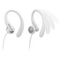 Philips TAA1105WT/00 Cuffie con Filo per Fitness e Sport, Microfono, IPX2 Resistenti al Sudore, Supporti per l'orecchio