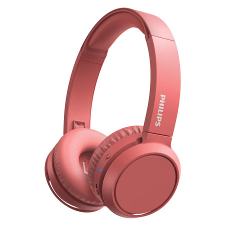 Philips 4000 series TAH4205RD/00 cuffia e auricolare Wireless A Padiglione Musica e Chiamate USB tipo-C Bluetooth Rosso